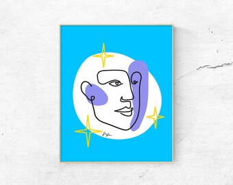 Harper - Line Art Print [DIGITAL DOWNLOAD]