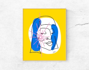 Avery - Line Art Print [DIGITAL DOWNLOAD]