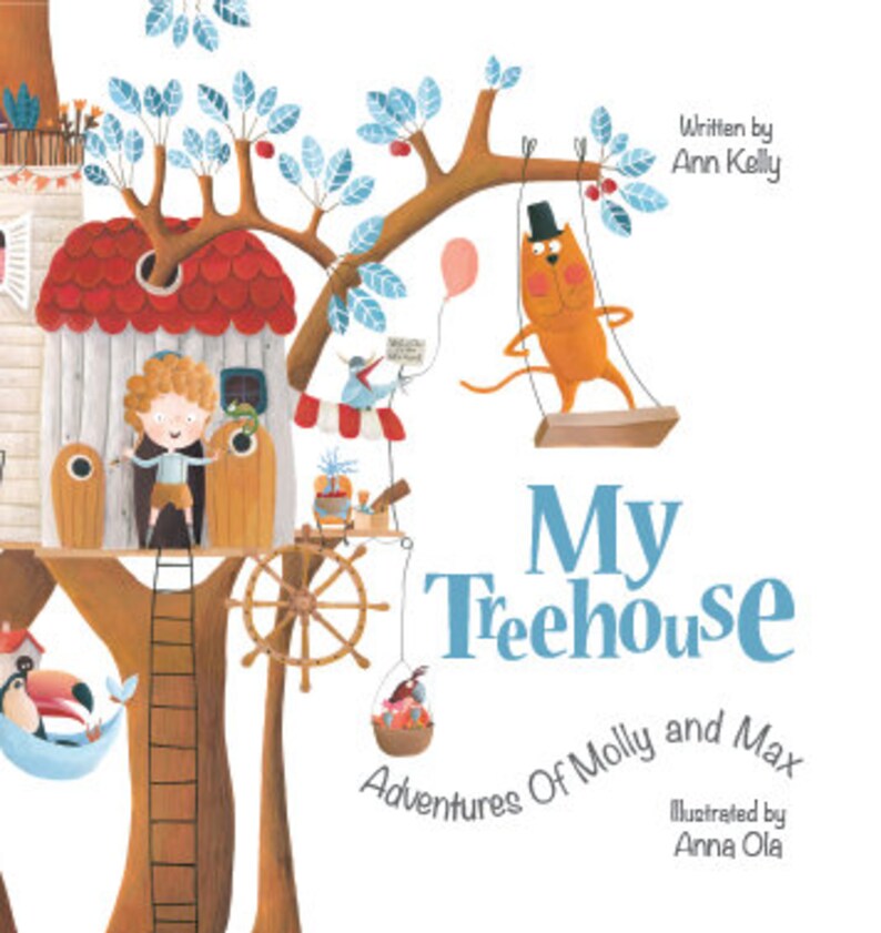 My Treehouse Adventures of Molly and Max Hardcover Book Etsy