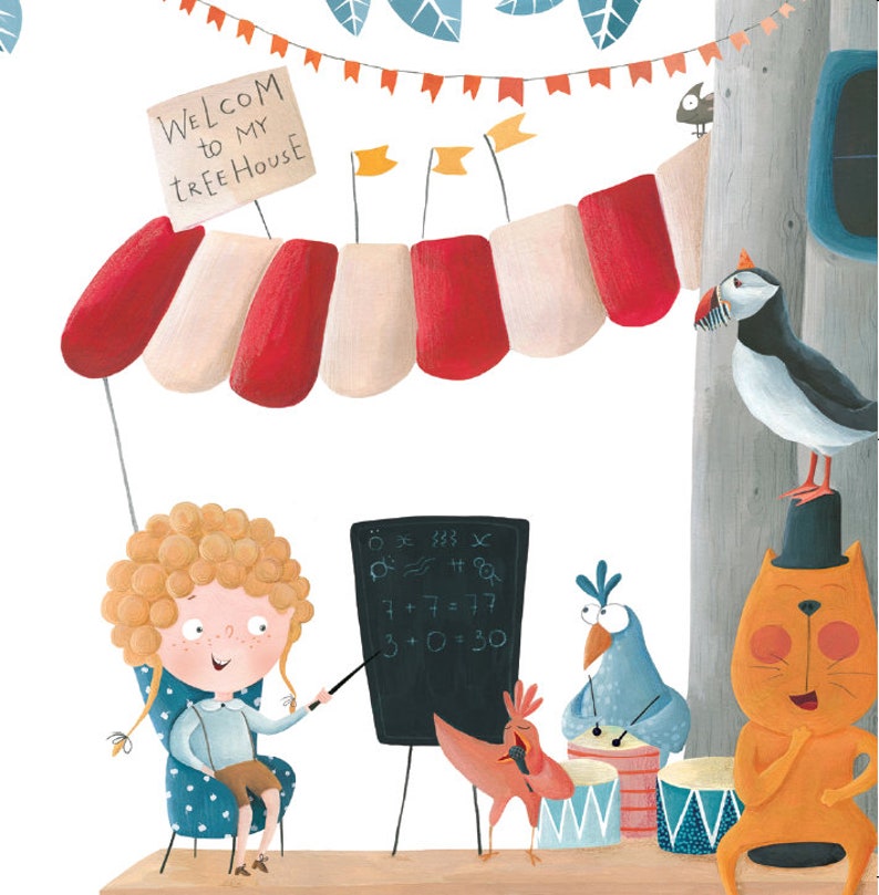 My Treehouse Adventures of Molly and Max Hardcover Book Etsy