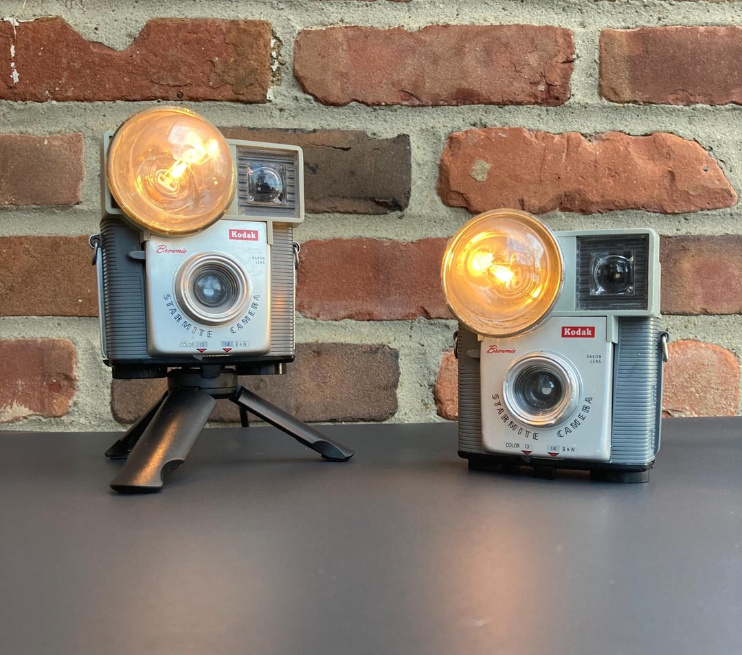 Camera Night Light Kodak Antique Repurposed Accent Lamp - Etsy