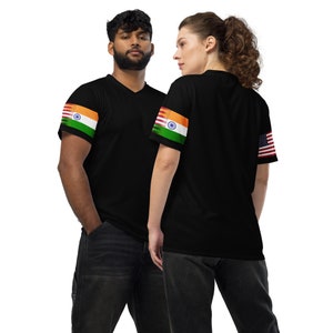 Indo American Recycled Unisex Sports Jersey / 2XS - 6XL