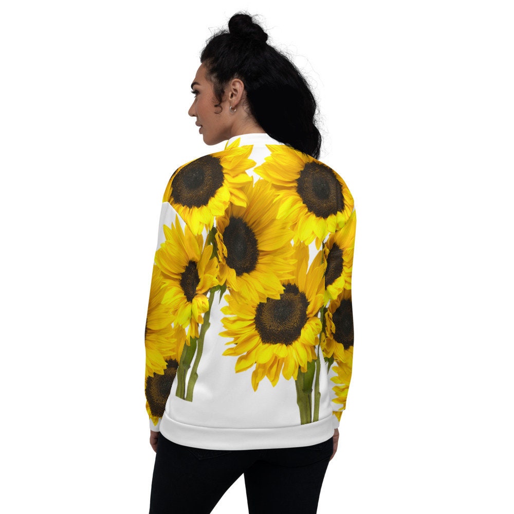Sunflowers / Unisex Bomber Jacket - Etsy