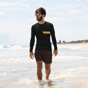 Undefeated / Men&#39;s Rash Guard / Surfing Long Sleeve / Men&#39;s Swimwear / Men&#39;s Activewear