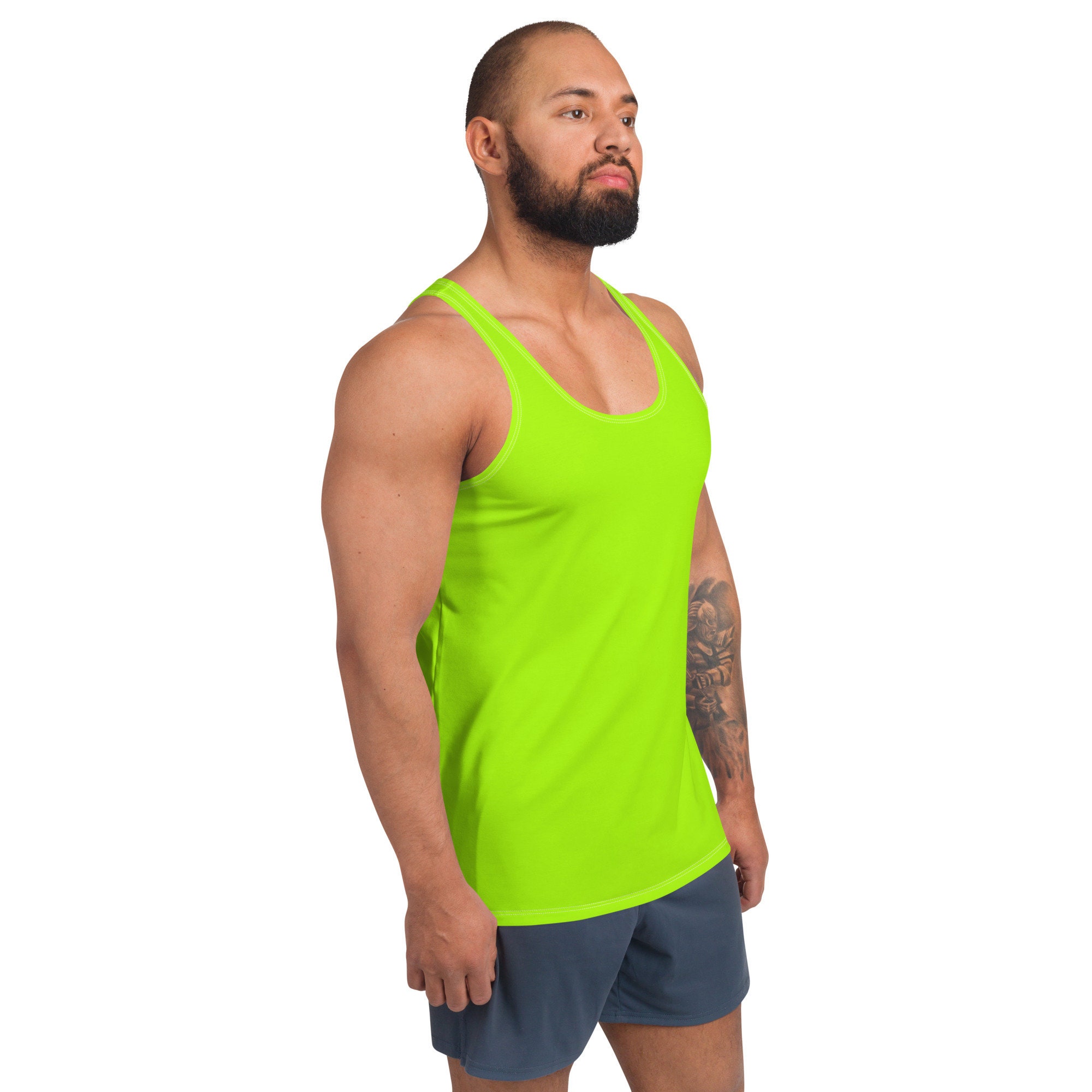 虜　torico / Neon Green Piped Shirt Neon Green Piped Shirt – toricowear