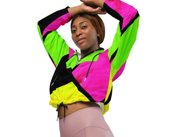 Neon Green Windbreaker - Etsy