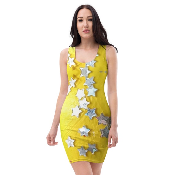 star bodycon dress Bandeau Embellished Star Detail Mini Bodycon Dress In Black | EGO US