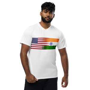 Indo American Recycled Unisex Sports Jersey / 2XS - 6XL