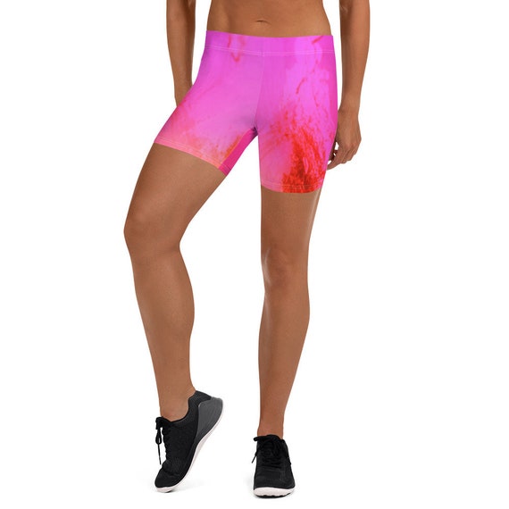 Neon purple biker shorts new arrivals