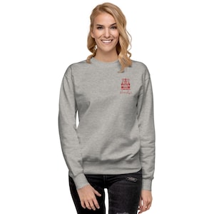 Slovakia Embroidered Folk Design Unisex Fleece Pullover Sweatshirt