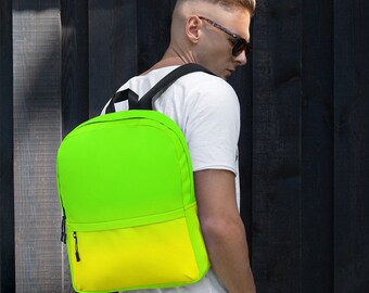 Neon Green Backpack