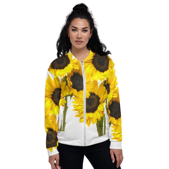 Sunflowers / Unisex Bomber Jacket - Etsy