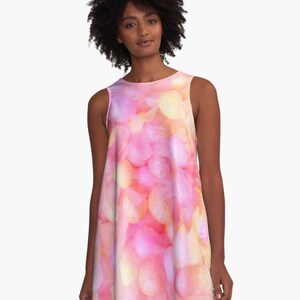 Pastel Candy A-line Dress / Trapeze Dress / Up To 4 XL / Baby Shower Dress