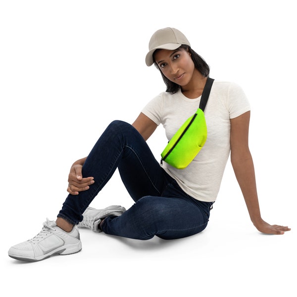 Neon Lime Green Fanny Pack / Festival Fanny Pack