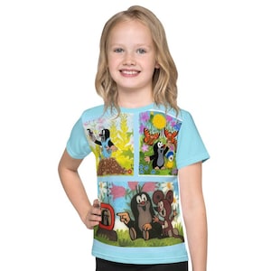 Camiseta cuello redondo niño