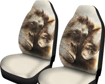 Monkey Car Seat Etsy