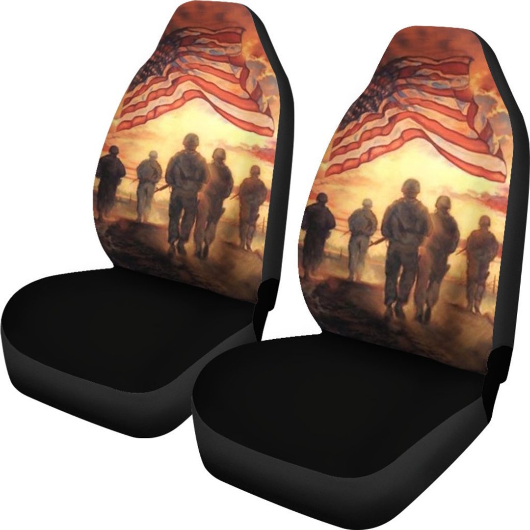 Army on sale seat covers