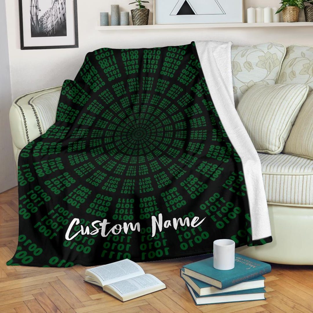 Programming Custom Name Blanket / Programmers Throw Blanket ...