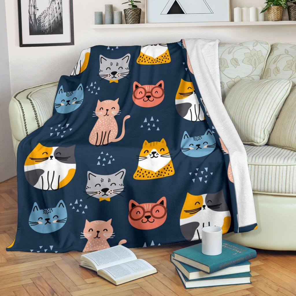 Buy Cat Fleece Blanket Online In India -  India