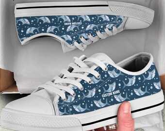 スニーカー Shark Sole Custom Canvas Low (2color) Shark Sole Custom Canvas Low (2color) - ASCLO