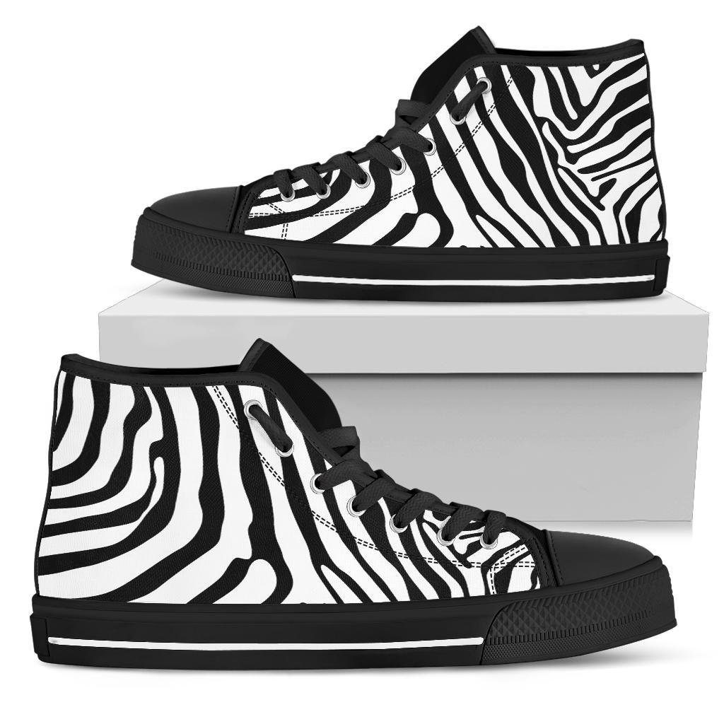 zebra high tops