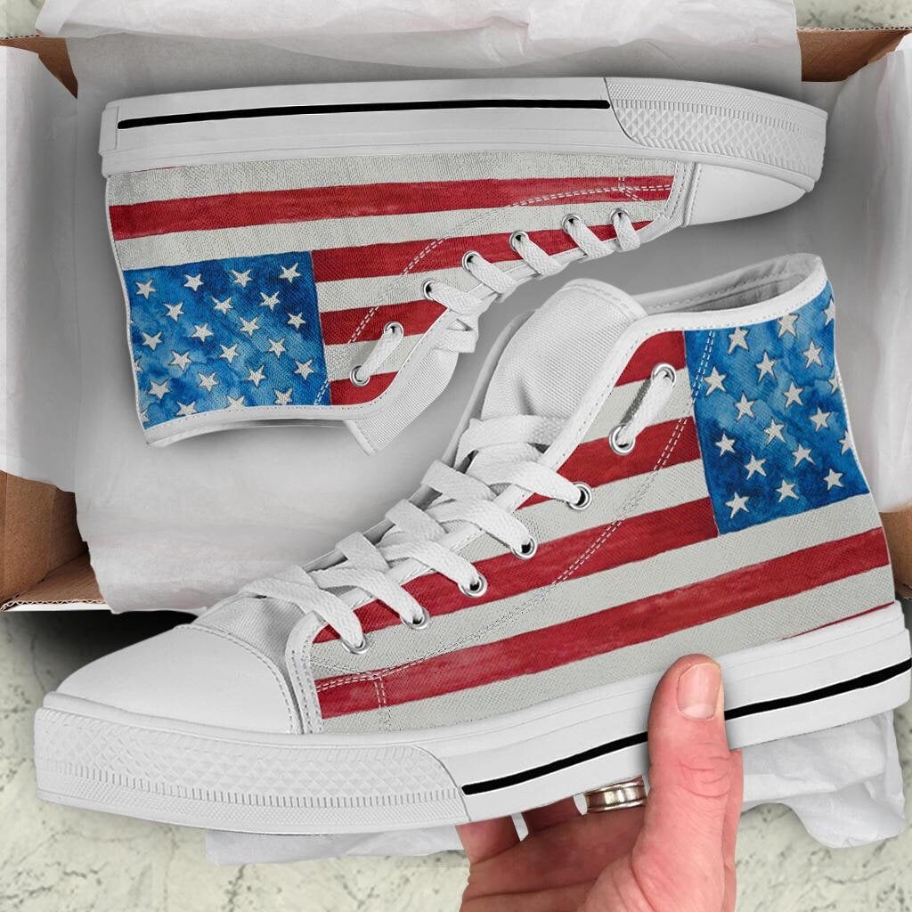 Tub Oorlogszuchtig Inactief USA Vlag Hoge Top Schoenen / Amerikaanse Vlag Custom Print - Etsy België Tub Oorlogszuchtig Inactief USA Vlag Hoge Top Schoenen / Amerikaanse Vlag Custom Print - Etsy België