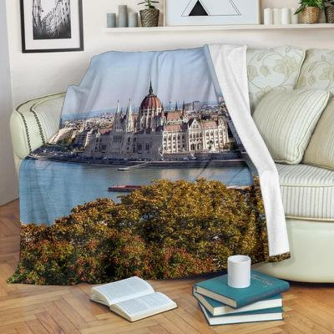 Budapest Blanket / Budapest Throw Blanket / Budapest Fleece Blanket
