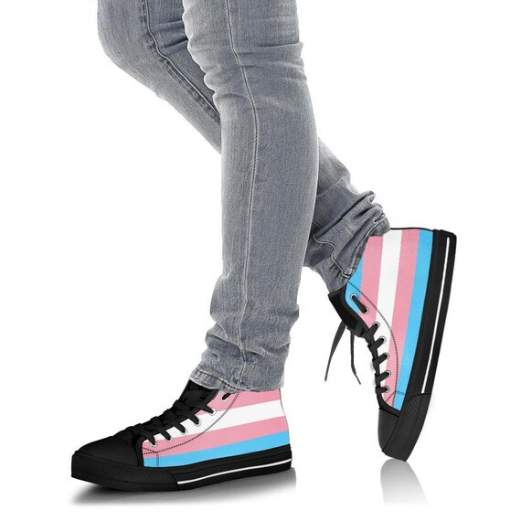 Trans top themed converse