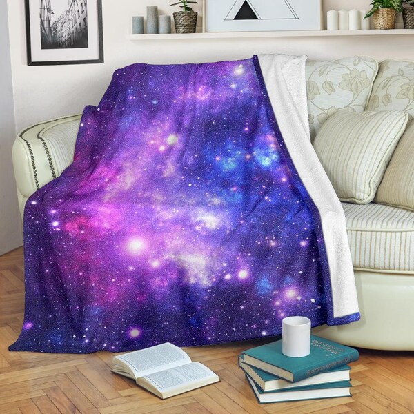 Galaxy Blanket Etsy