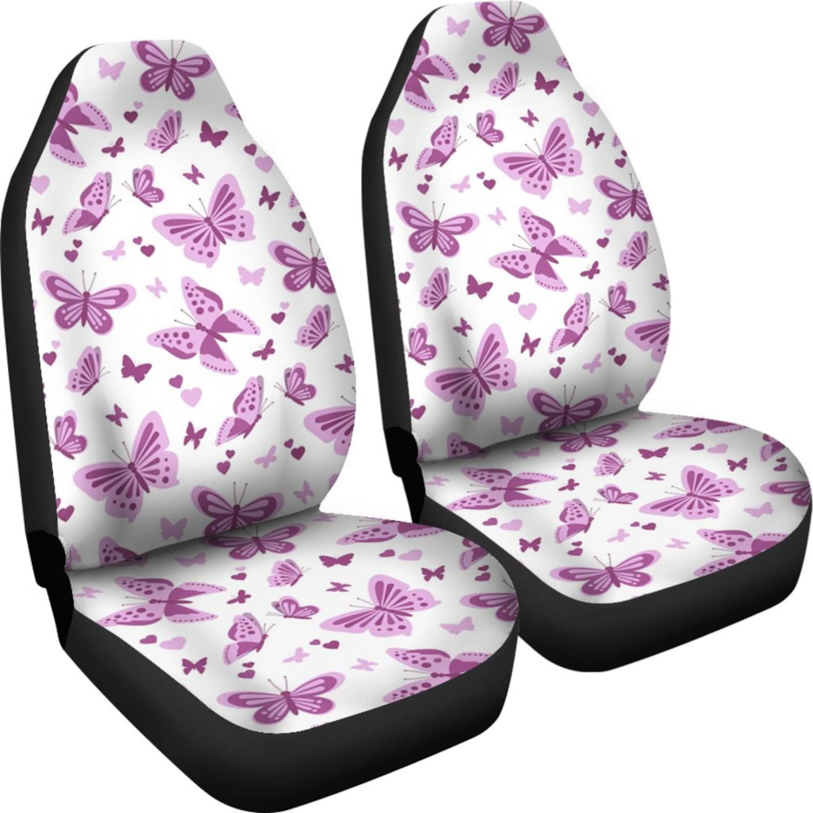 Butterfly Seat Covers set of 2 / 2 Front Car Seat Covers / Etsy