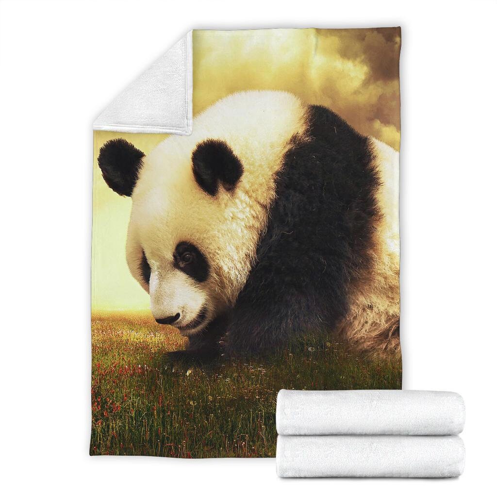 Panda Bear Blanket / Panda Throw Blanket / Panda Fleece Etsy Australia