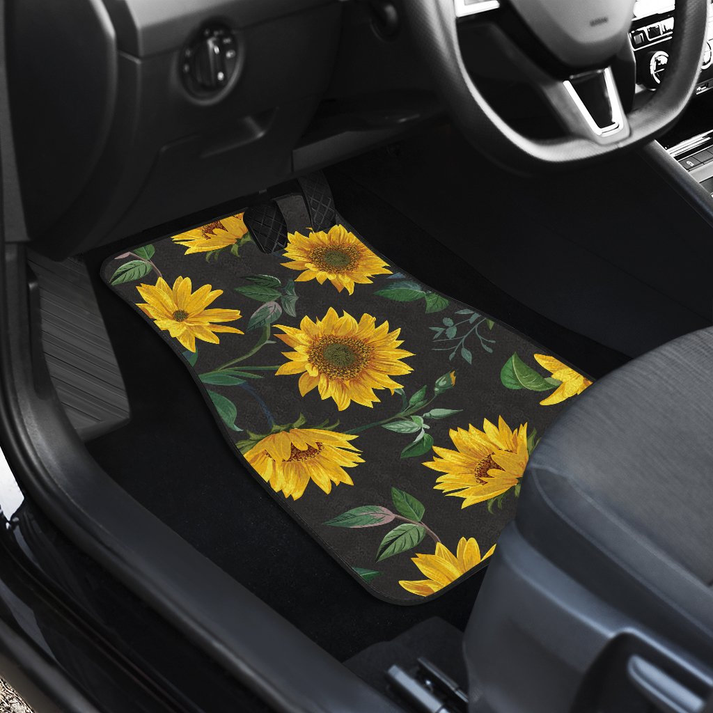 Sunflower Car Mats / Sunflower Rear Car Mats / Sunflower front Etsy