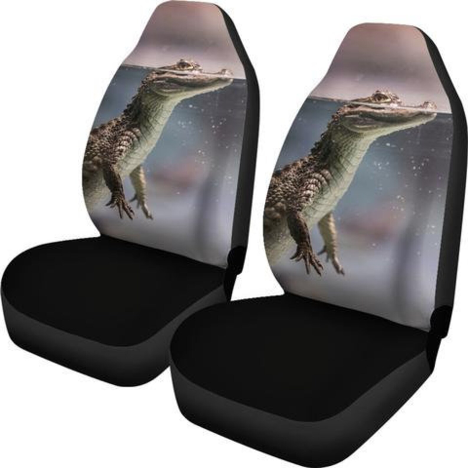 Crocodile Car Seat Covers set of 2 / 2 Front Car Seat Covers Etsy