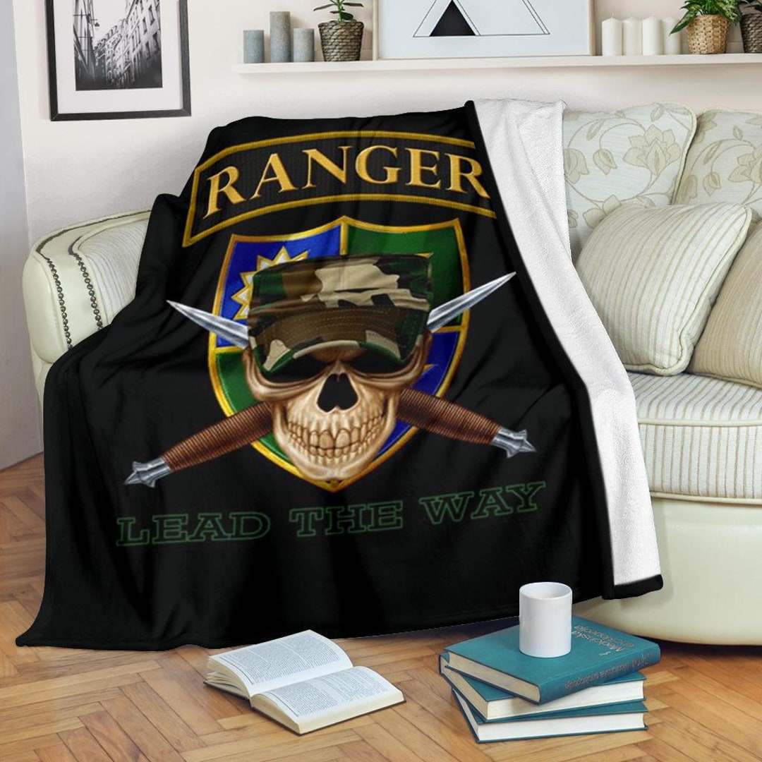 Ranger Blanket / Ranger Throw Blanket / Ranger Fleece Blanket Etsy