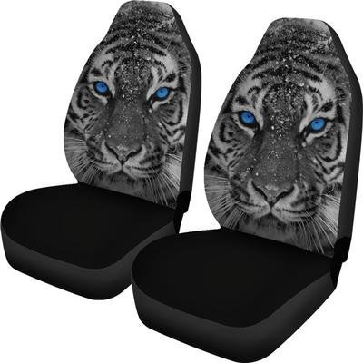 Snow leopard seat covers deals
