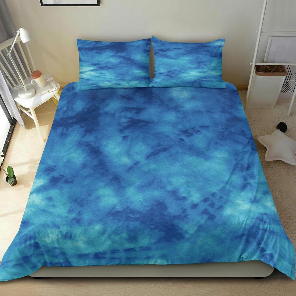 Tie Dye Duvet Cover and Pillow Covers Tie Dye Bedding Set Etsy