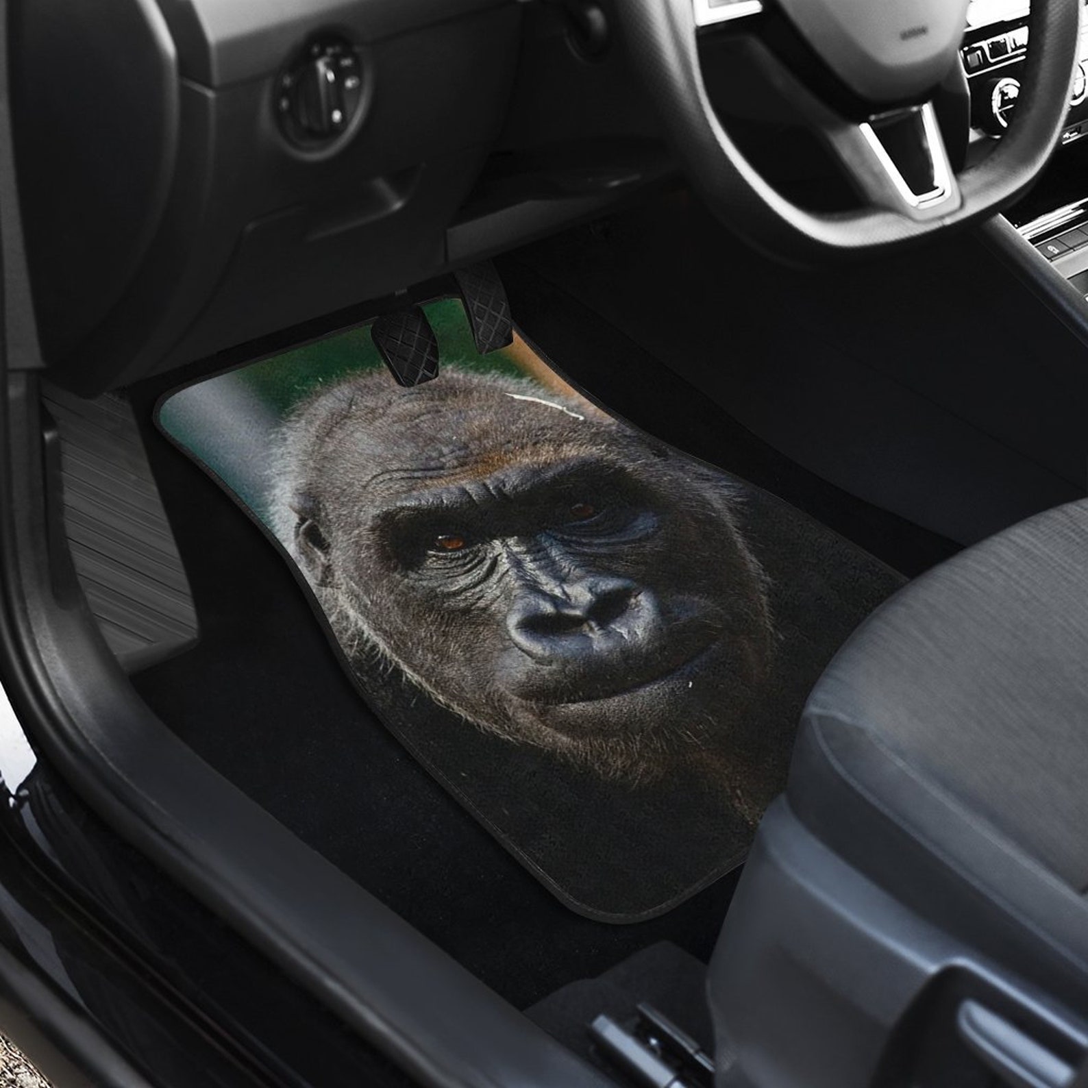 Gorilla Monkey Car Mats / Gorilla Car Mats / Gorilla Front Car Etsy