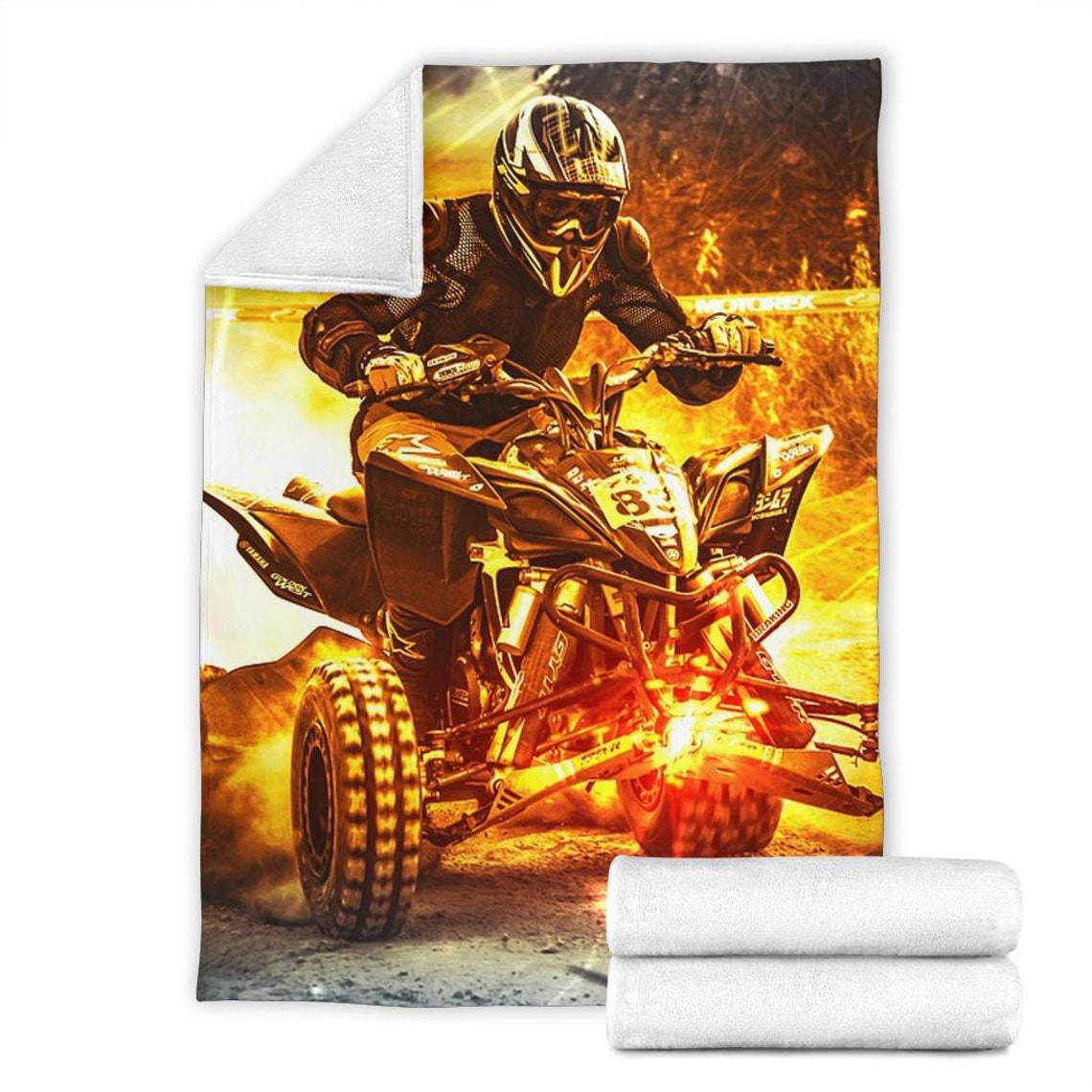 Quad Bike Blanket / Allterrain Vehicle Throw Blanket / Quad Etsy UK