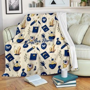 Esoteric Custom Name Blanket: Fleece Cozy Throw
