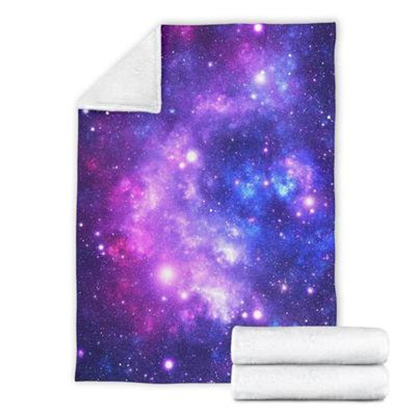 Galaxy Blanket / Galaxy Throw Blanket / Galaxy Fleece Blanket Etsy