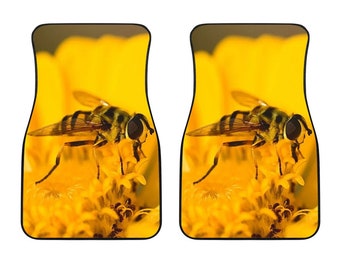 Bee Car Mats / Bee Car Mats / Bee Front Car Mats / Bee Car Accessories