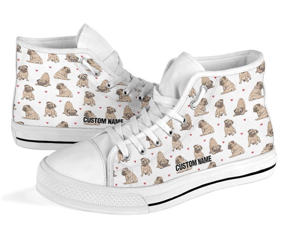 Pugs & Hearts Canvas Shoes Pugs & Hearts Canvas Shoes
