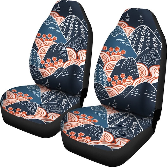 King Charles Spaniel Car Seat Covers (Set of 2) - red King Charles Spaniel Car Seat Covers (Set of 2) - red