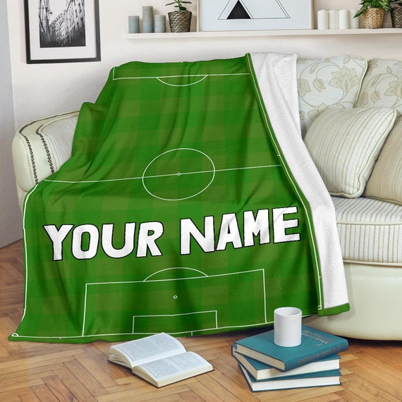 Soccer throw blanket hotsell