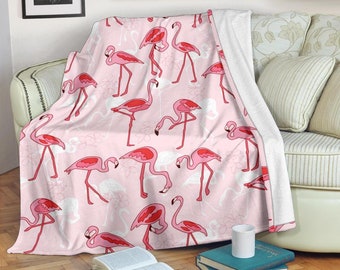 PNNUO Flannel Fleece Blanket-Flamingo and Donuts Blankets and Throws,Comfortable & Warm Plush Blanket for Couch Bed Or Men Women Kids PNNUO Flannel Fleece Blanket-Flamingo and Donuts Blankets and Throws,Comfortable & Warm Plush Blanket for Couch Bed Or Men Women Kids