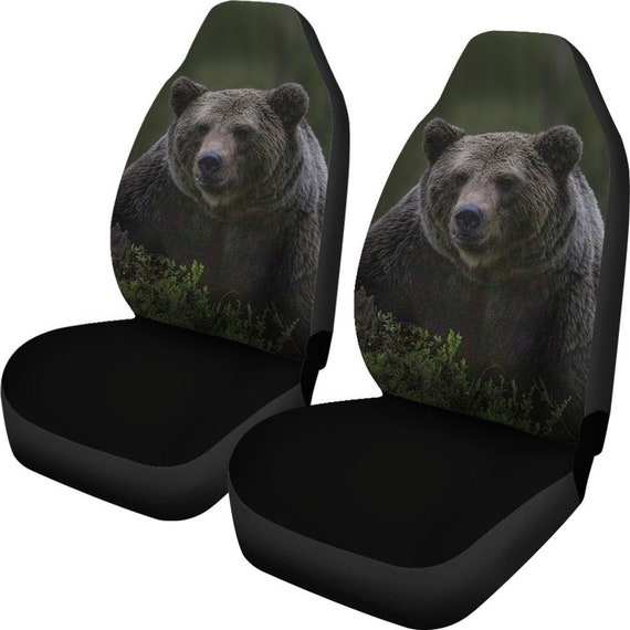 Bear Car Seat Covers set of 2 2 Front Car Seat Covers Car Seat