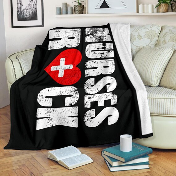 Nurse Blanket / Nurses Throw Blanket / Nurse Fleece Blanket / Etsy 日本