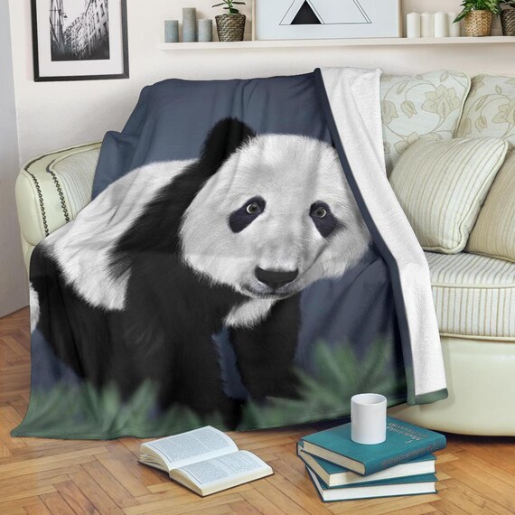 Panda Bear Blanket Panda Throw Blanket Panda Fleece Blanket Panda Adult Blanket Panda Kid Blanket Panda Lover Gift Etsy Canada