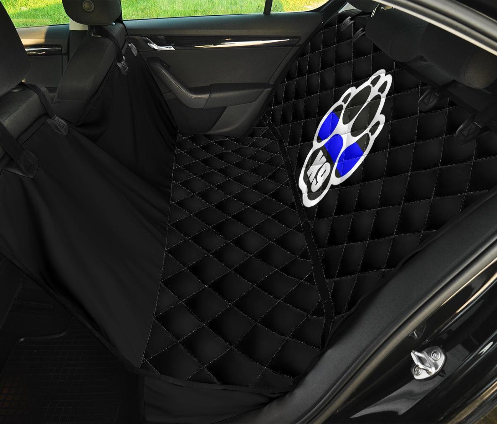 K9 Unit Police Pet Backseat CoverCar Accessories Dog Lovers Etsy