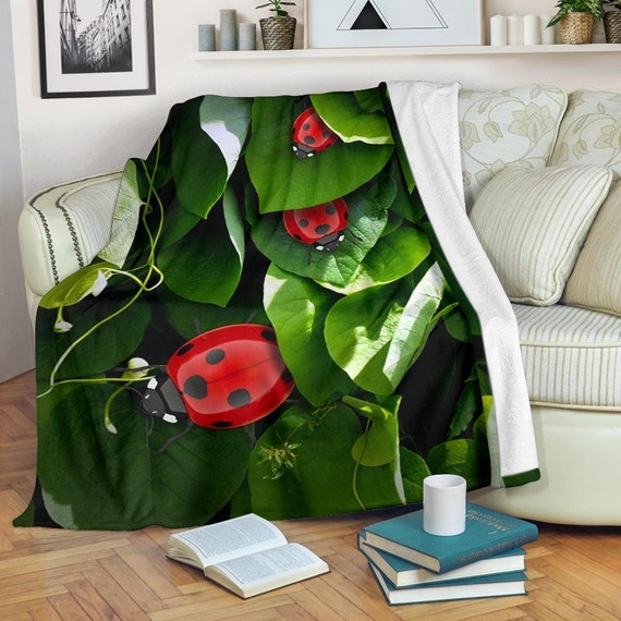 Ladybug throw online blanket